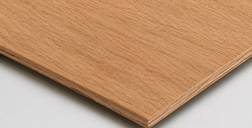 Oak core veneer board